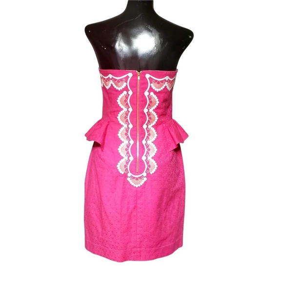Lilly Pulitzer Hot Pink Mini Dress - Picture 2 of 6